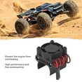 thumbnail image 3 of RC Motor Fan, Quick Heat Dissipation DC 5V RC Motor Heatsink Cover  for Replacement Red,Blue,Silver,Black, 3 of 7