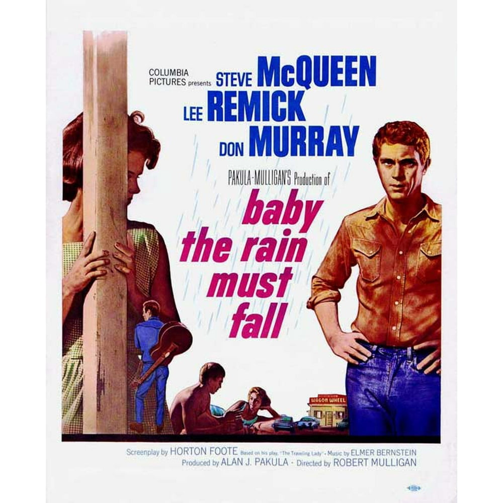 Baby the Rain Must Fall movie POSTER (Style B) (11" x 17") (1965