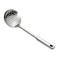 thumbnail image 1 of Kitchen Utensils for Cooking - Stainless Steel Slotted Spoon with Colander Strainer Filter Hot Pot Serving Spoon for Food Preparation, 1 of 8