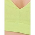 thumbnail image 5 of V-Neck Sleeveless Woven Crop Top, 5 of 5