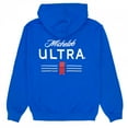 thumbnail image 3 of Michelob Ultra Classic Logo Blue Front and Back Print Hoodie-3XLarge, 3 of 3