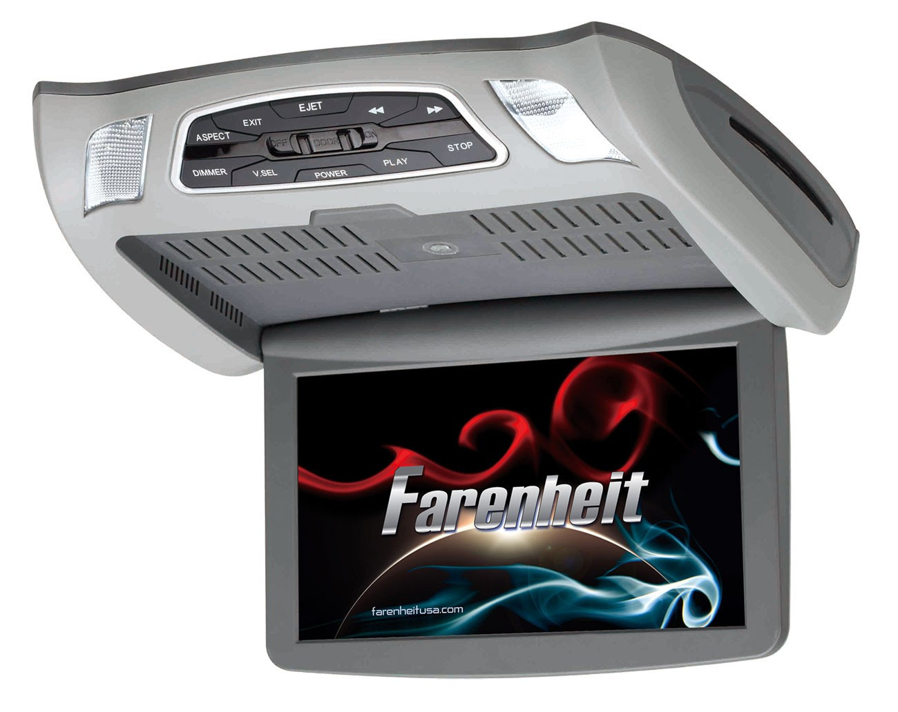 Farenheit CM-103D Car DVD Player, 10.3" LCD, 16:9 - image 2 of 2