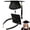 Black 1pcs, variant on Graduation Cap Headband 1 Pack, Black Anti-Fall Firm Hair Band with Adhesive Insert, Secure Cap & Hairstyle Graduation Accessories, Class of 2026 (Cap Not Included)