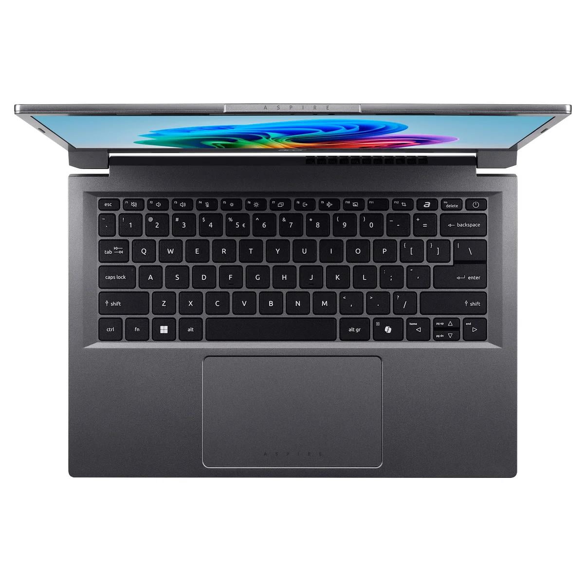 Acer Aspire 14" AI Copilot+ PC Intel Core Ultra 9 processor 288V WUXGA (1920 x 1200) Touchscreen 32GB RAM - 1TB SSD- Windows 11 Home - Steel Gray
