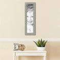 thumbnail image 3 of ArtToFrames 7x29 inch Metallic Deco Silver Picture Frame, Silver MDF Poster Frame (4501), 3 of 7