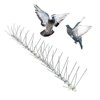 Bird-X Stainless Steel Bird Spikes Narrow - Bird Deterrent - Covers 50 Feet