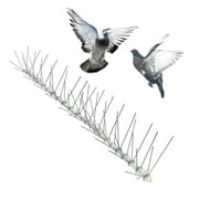 Bird-X Stainless Steel Bird Spikes Narrow, Covers 50 feet