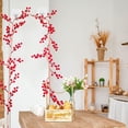 thumbnail image 4 of TIELUTT Guirlande de Noël aux Baies Rouges de 6 Pieds pour Décoration Intérieure et Extérieure de Jardin, Porte, Maison pour les Vacances d'Hiver, Pinces à Cheveux Transparentes, Mot-Clé, Pinces en Papier Hérisson, Pince à Cheveux Courte, Grande Pince à Cheveux, 4 of 6
