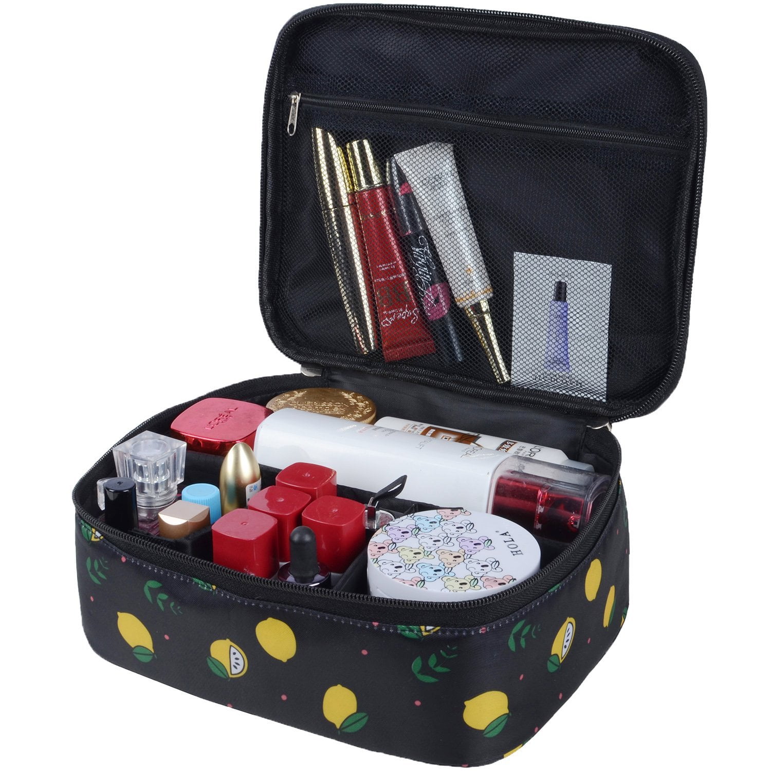 MKPCW Portable Travel Makeup Cosmetic Bag Organizer Multifunction Case