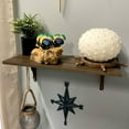 thumbnail image 4 of Chesapeake Bay Ltd Handcrafted Driftwood & 3 Tropical Fish Sculpture Coastal Nautical Table Decor, 4 of 10