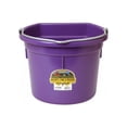 thumbnail image 2 of Little Giant All Purpose Heavy Duty Flat Back 22 Qt Plastic Bucket, Purple, 2 of 4