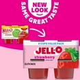 thumbnail image 3 of Jell-O Original Strawberry Artificially Flavored Ready-to-Eat Snack Cups Gelatin Value Pack, 8 ct Cups, 3 of 14