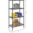 thumbnail image 6 of Global Industrial 24247B Nexel Black Epoxy Wire Shelving, 24 x 24 x 74 in., 6 of 6