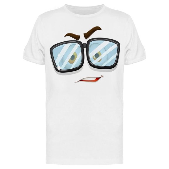 Of Face Wearing Glasses Tee Men's -Image by Shutterstock