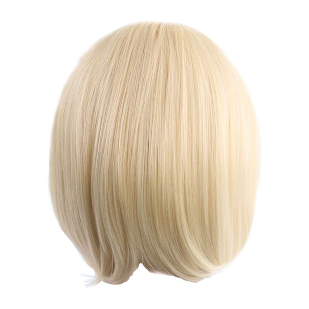 UTOURS Human Hair Wigs For Women Black Color Natural Lace Hair Women's Wig Children Ault BOBO Head Short Hair Cosplay Accesso