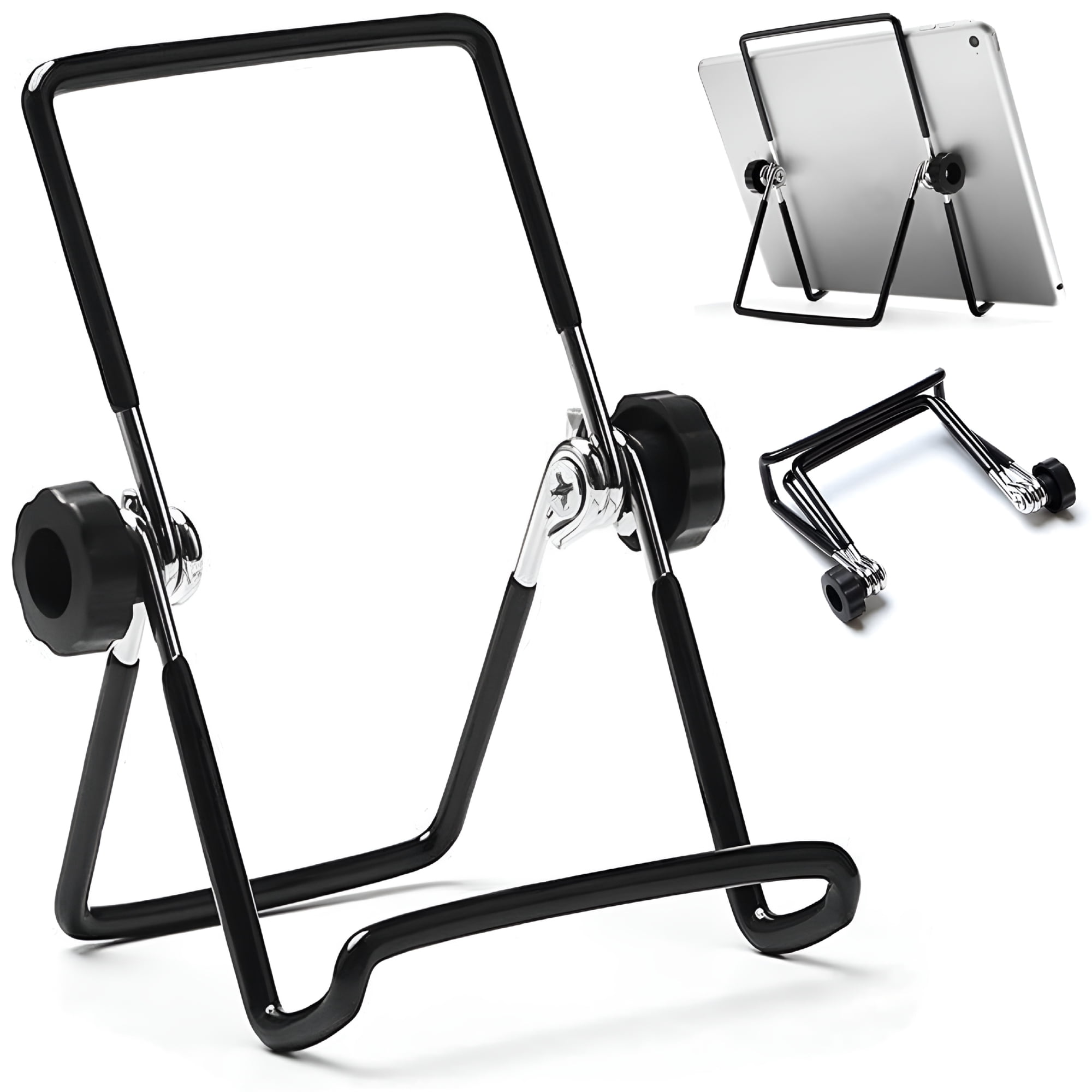 XIBUFE 2026 New Non-Slip Foldable Stand,Suitable for 8-12.9 Inch Tablet Computer Adjustable Tablet Computer Stand for Home,Office,Study,Video Calls,Watching Movies,Reading,Gaming,Workspaces