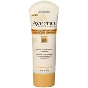 Johnson & Johnson Aveeno Active Naturals Continuous Protection Sunblock Lotion, 3 oz