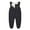 Black, variant on XIMIN Toddler Boys Girls Puffer Snow Pants Baby Winter Warm Snowsuit Snowsuit Waterproof One Piece Bib Overalls Zip Up Quilted Down Overalls Windproof Ski Outfits
