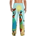 thumbnail image 3 of Balery Men'S African Women Pants,Sleepwear Pants,Pajama Pants,Pj Bottoms Drawstring And Pockets-Large, 3 of 9