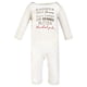 thumbnail image 4 of Hudson Baby Mono De Algodón Unisex Para Bebé Rudolph Reno 0-3 Meses, 4 of 5