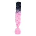thumbnail image 3 of Extensión de cabello trenzado Jumbo, extensión de cabello trenzado sintético de 23,62 pulgadas, de ganchillo para festival, uso diario fiesta B4, 3 of 9