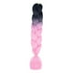 thumbnail image 3 of Pelo trenzado Jumbo, de ganchillo, extensión sintética de 23,62 pulgadas, extensión de pelo trenzado sintético para fiesta, vacaciones, uso dia B4, 3 of 9