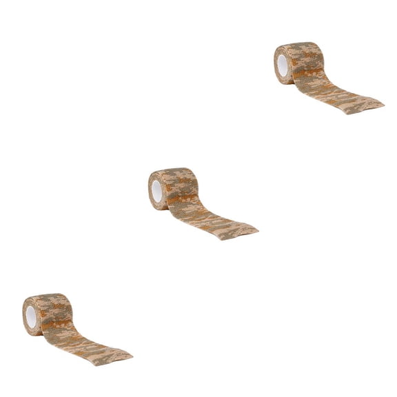 Naiovety Envoltura elástica transpirable Protección flexible Vendaje autoadhesivo Cinta para montar Campistas Equipo Tipo 7 2.5cmx4.5m Type1 NO1 Naiovety CBP266235
