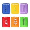 thumbnail image 1 of Tablero de tocador para aprender a atarse los zapatos Tablero sensorial móvil Montessori Terapeuta de viajes Juguete para el desarrollo de habilidades para la vida - Botón con cremallera Hebilla a pre, 1 of 7