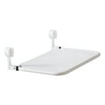 thumbnail image 4 of Tendedero de ropa plegable de malla retráctil para pared Blanco, 4 of 9