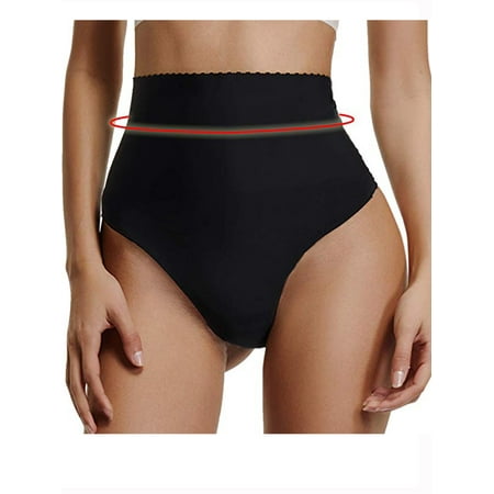 LELINTA Thong Underwear for Women Thongs Shapewear High Waist Cincher Panty Tummy Slimmer Sexy Panties