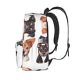 thumbnail image 3 of Disketp Happy Dog Faces Collage Mochila Escolar de Gran Capacidad y Peso Ligero, Mochila de Viaje Ideal para Escuela, Trabajo y Uso Diario, Cómoda y con Estilo, 3 of 8