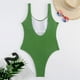 thumbnail image 4 of WILLBEST Trajes de Baño de Natación Para Mujer Trajes de Baño de Cintura Alta Para Mujer Traje de Baño Cruzado Con Lazo En La Espalda Traje de Baño Monokini Traje de Baño de 1 Pieza, 4 of 5