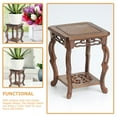 thumbnail image 3 of Office Display Pedestal Balcony Flower Planter Stand Coffee, 3 of 6