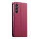 thumbnail image 5 of Funda Tipo Cartera de Cuero Sintético para Samsung Galaxy A34 5G Bloqueo RFID, con Ranuras para Tarjetas y Bolsillo para Efectivo, Cierre Magnético Fuerte Rojo, 5 of 6