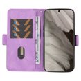 thumbnail image 4 of Allytechgroup Flip Cover Case for Google Pixel 8A, Premium PU Leather Stand Cards Holder Hand Wrist RFID Blocking Bumper Shockproof Phone Case for Google Pixel 8A, Purple, 4 of 6