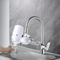 thumbnail image 3 of Kitchen Faucet Water Filter Home Water Purifier With Ceramic Cartridge Housing For Clean Drinking Water，Faucet Mount System Kitchen Spray Head with Hose Faucet Hoodie Copper Faucet Kitchen Kitchen, 3 of 3
