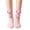 Axolotl C, variant on 3D Knit Animal Socks for Women, Novelty Cute Fuzzy Hand-crocheted Animal Floor Sock for Winter Warming, Funny Cozy Lounge Quarter Socks for Christmas Gifts, #Red Panda