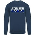 thumbnail image 2 of Men's Levelwear  Navy Detroit Tigers City Connect Zane Back Splash Sweatshirt, 2 of 3