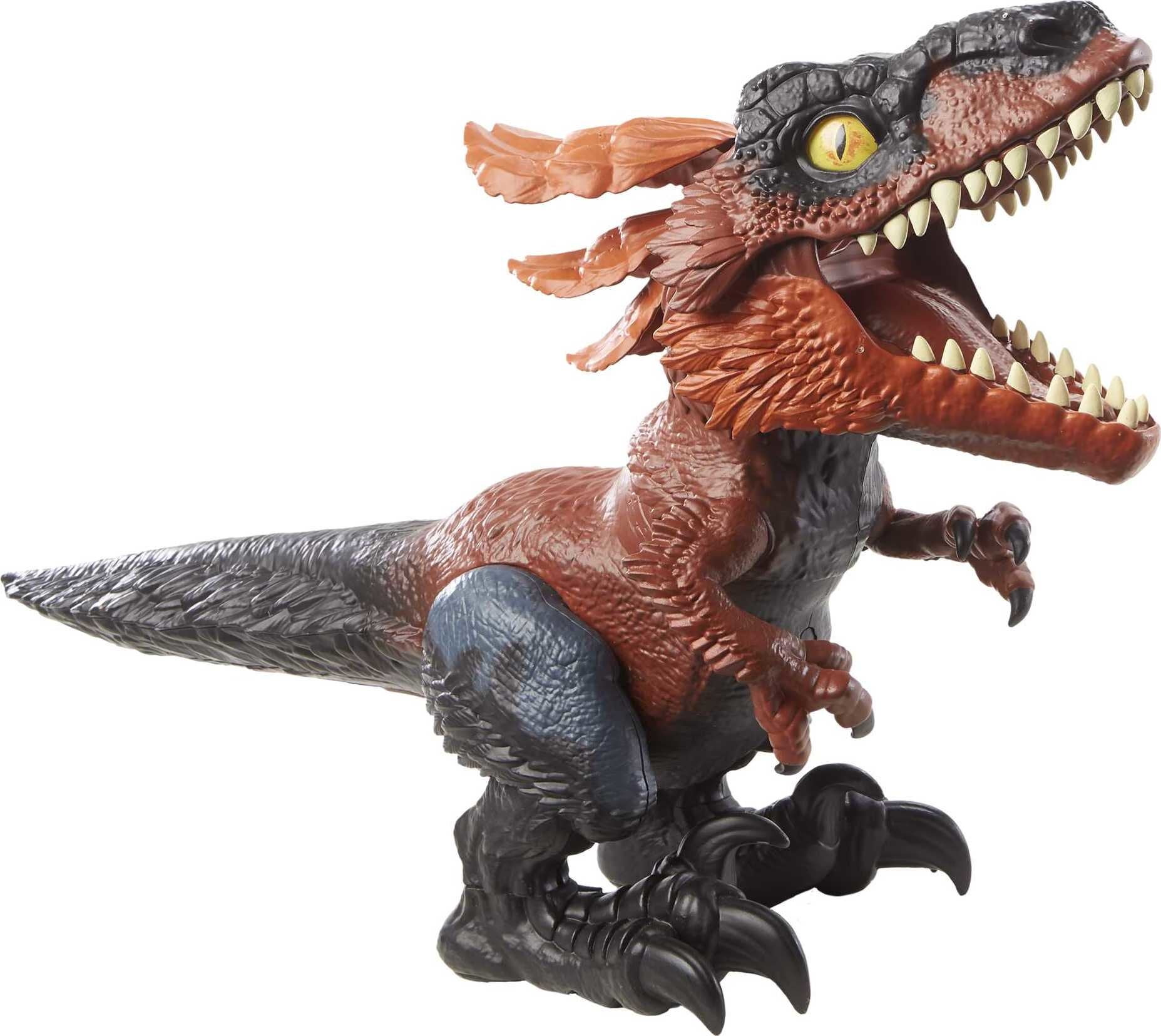 Jurassic World Dominion Uncaged Ultimate Pyroraptor Interactive Dinosaur Action Figure Toy
