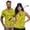 Banana Print, variant on KUIFORTI Sunset Palm Trees Matching Golf Shirts for Couple Funny Men Women Matching Couple Golf Shirts 4-Way Stretch Athletic Sleeveless Shirts Breathable Fabric Machine Washable