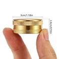 thumbnail image 4 of 2/4Pcs Garden Hose Caps 3/4inch Outdoor Faucet Caps Brass Water Hose Female Caps, 4 of 13