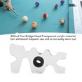 thumbnail image 4 of Billiard BridgeHead,Billiard  Bridge  Acrylic Slip On Adjustable Height Pool  Rack Bridge  for Billiard, 4 of 7