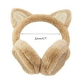 thumbnail image 3 of Ajshakl Earmuffs For Men, Winter Warm Earmuffs Are Soft And Knitted Plush Can Be Used To Irony The Cold, Yellow, 3 of 4