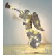 thumbnail image 3 of Ángel iluminado con trompeta, adorno navideño LED para exteriores, 3 of 4