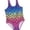 Multicolour, variant on Toddler Girl Swimsuit One-Piece Swimming Leopard Print Bathing Suit Swimwear for Kids Size 4-5T