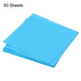 thumbnail image 3 of Uxcell Origami Paper Double Sided Sheet for Art Craft Project Beginner 50 Sheets Aquamarine Blue 4x4 inch, 3 of 6