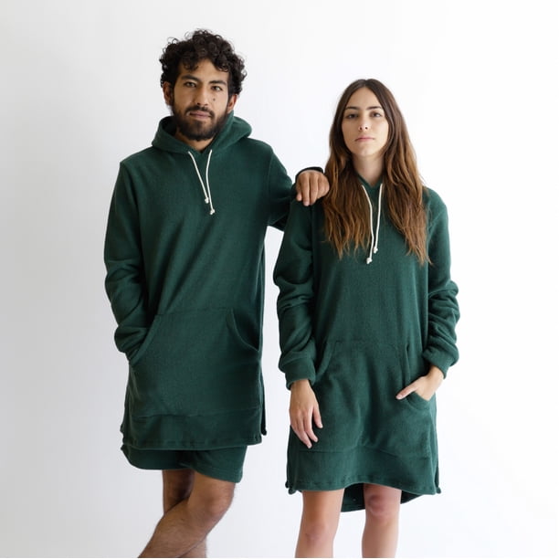 Sudadera larga de Toalla Unisex CECO para secado rápido. Materiales reciclados