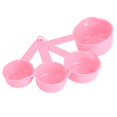thumbnail image 4 of Tazas Medidoras y Cucharas Medidoras ANGGREK Rosa Portátil Para Líquido Seco, 4 of 8