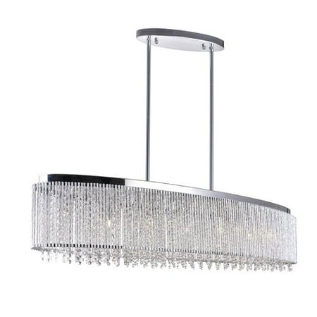 Renaissance 6 Light Oval Chandelier - CWI Lighting Claire Oval Chandelier