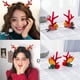 thumbnail image 3 of Kearding accesorio que marca tendencia, horquilla navideña en , pinza para el pelo fácil de usar, regalos de Navidad Kits de decoración para fiestas rojo Campanilla, 3 of 6
